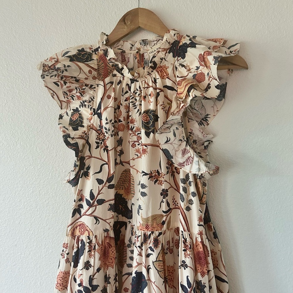 Ulla Johnson Eden Midi Dress in Daisy - Picture 4 of 7